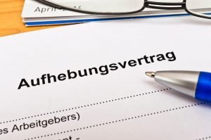 Muster Aufhebungsvertrag