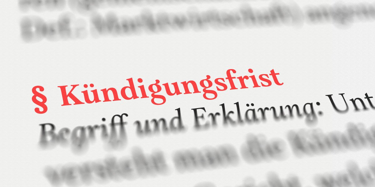 Kündigungsfrist