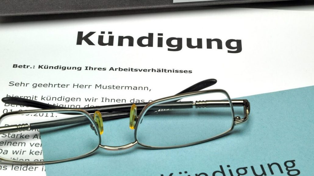 Vorlage Für Eine Kündigung Des Arbeitsverhältnisses abfindungshero.de