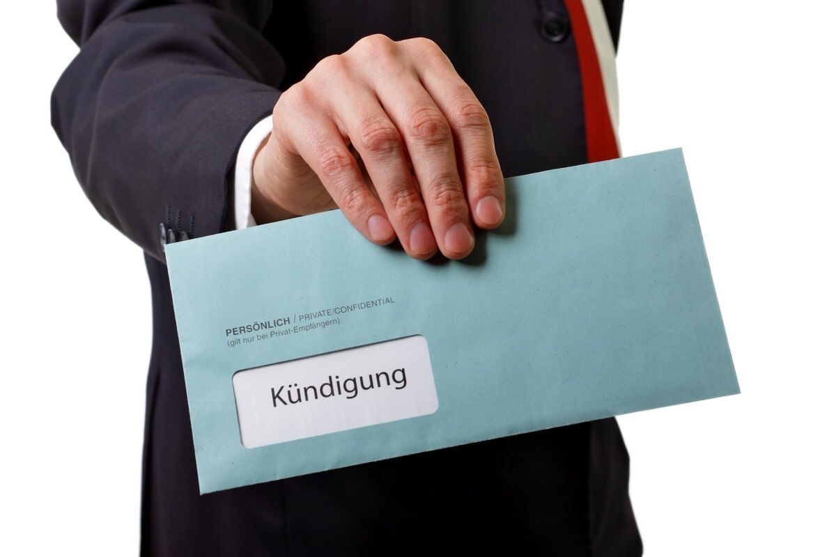 Receipt of a termination
